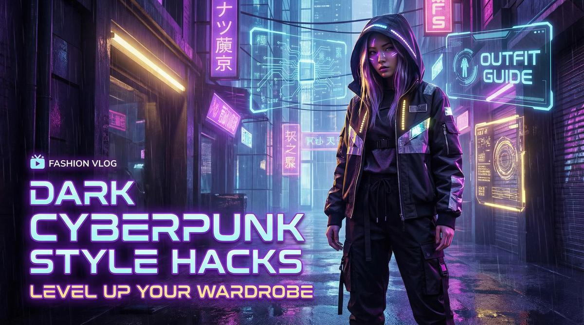 糖心Vlog 暗黑潮流穿搭指南视频演示2026 - rst01.cn
